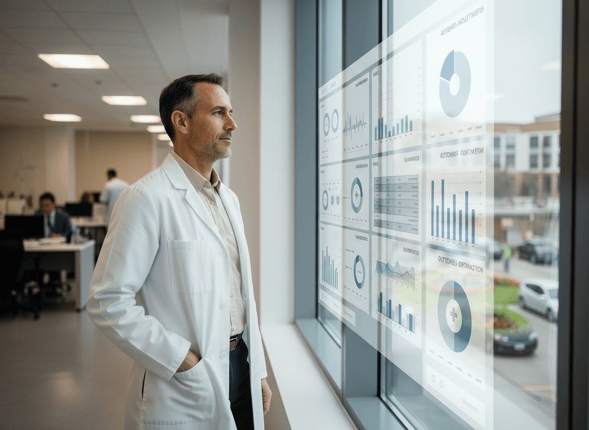 Healthcare professional using the For Clinicians environment